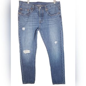 Levi's 501 slim tapered Jean's. W30 L 28 rise 9.5. Mens